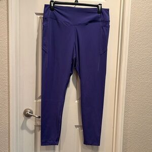 PINK Victoria's Secret Vibrant Blue Leggings